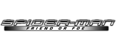 Spiderman title screen for Playstation 2